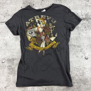 Vintage Atreyu Band Shirt Lead Sails Paper Anchors Women's Large 16x25